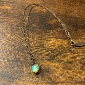 Plunder world necklace - Bronze Chain